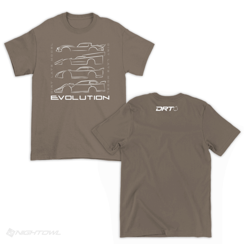 "EVOLUTION" Dirt Late Model T-Shirt - Image 3